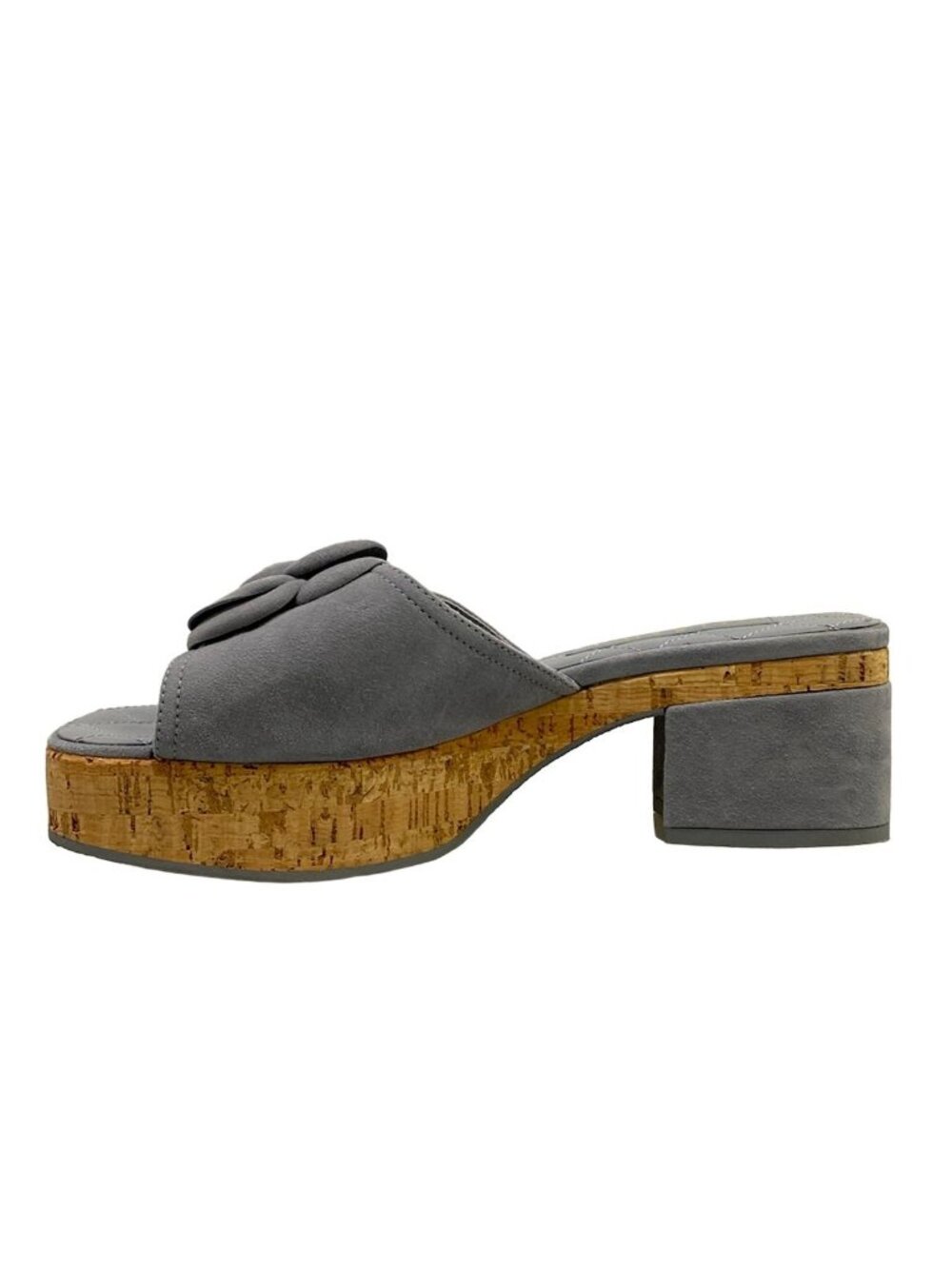 Chanel Sandals Light Gray Camellia - Picture 3 of 12